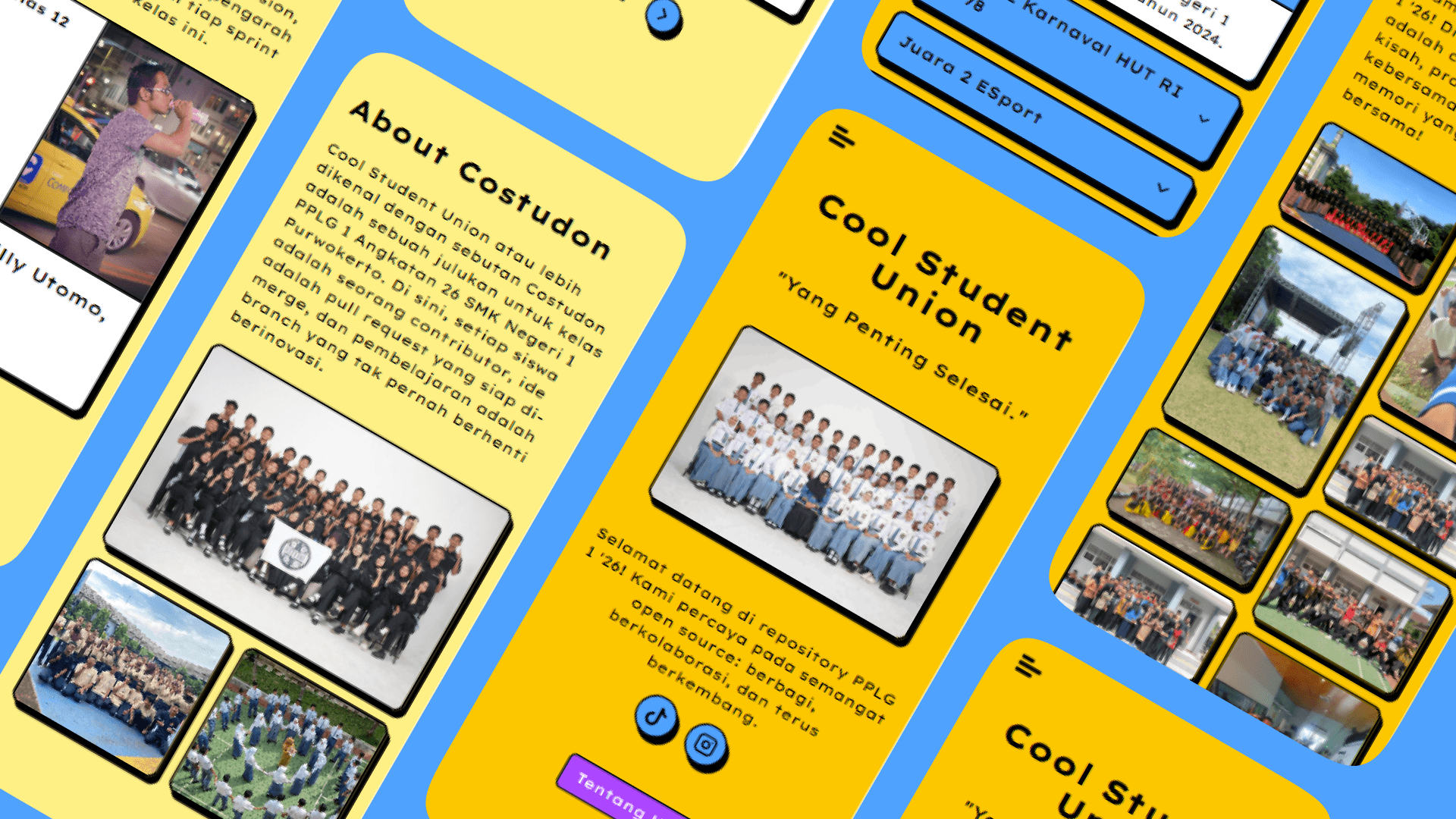 Cool Student Union Website