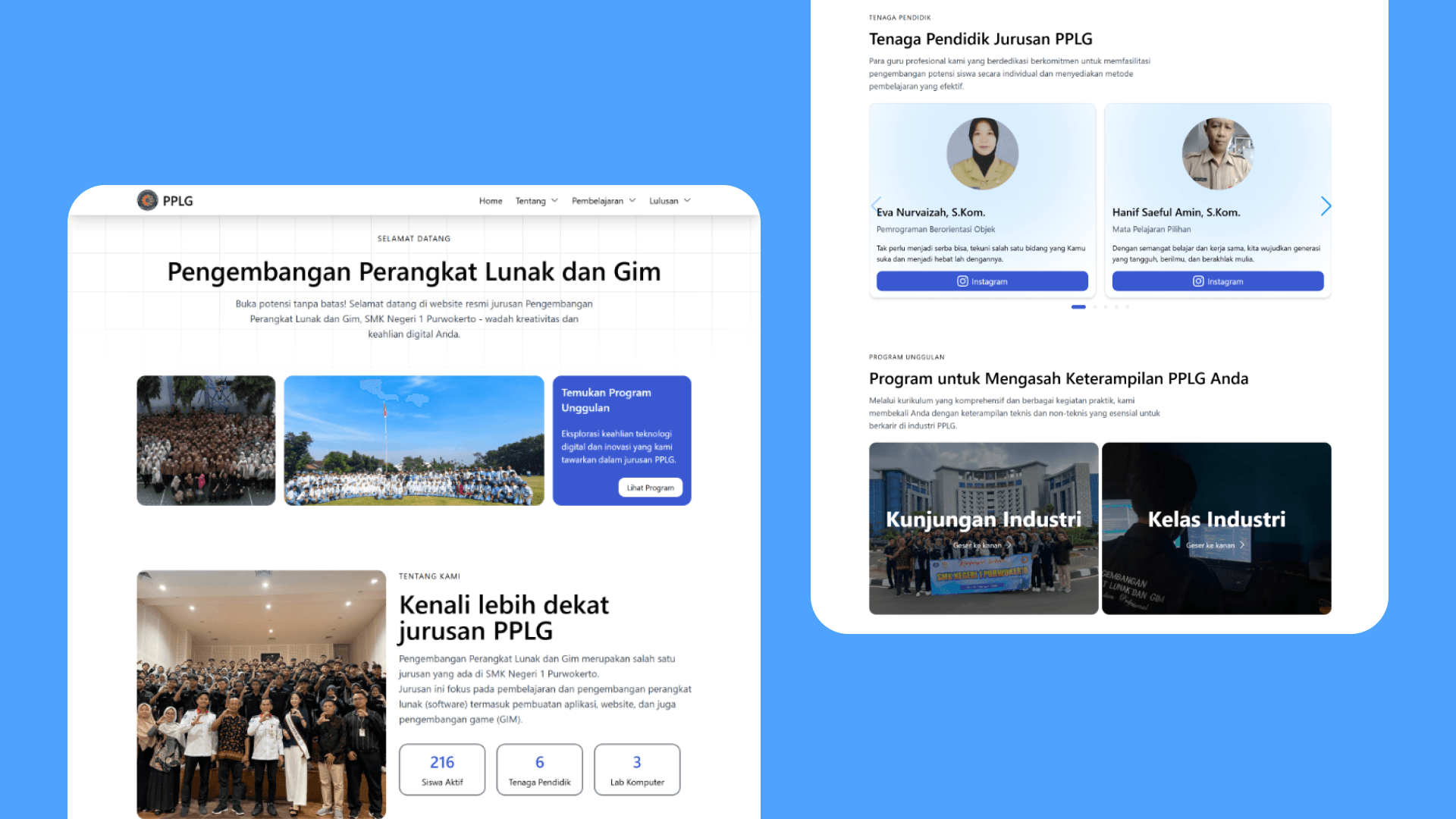 Official Website of Software and Game Development Department